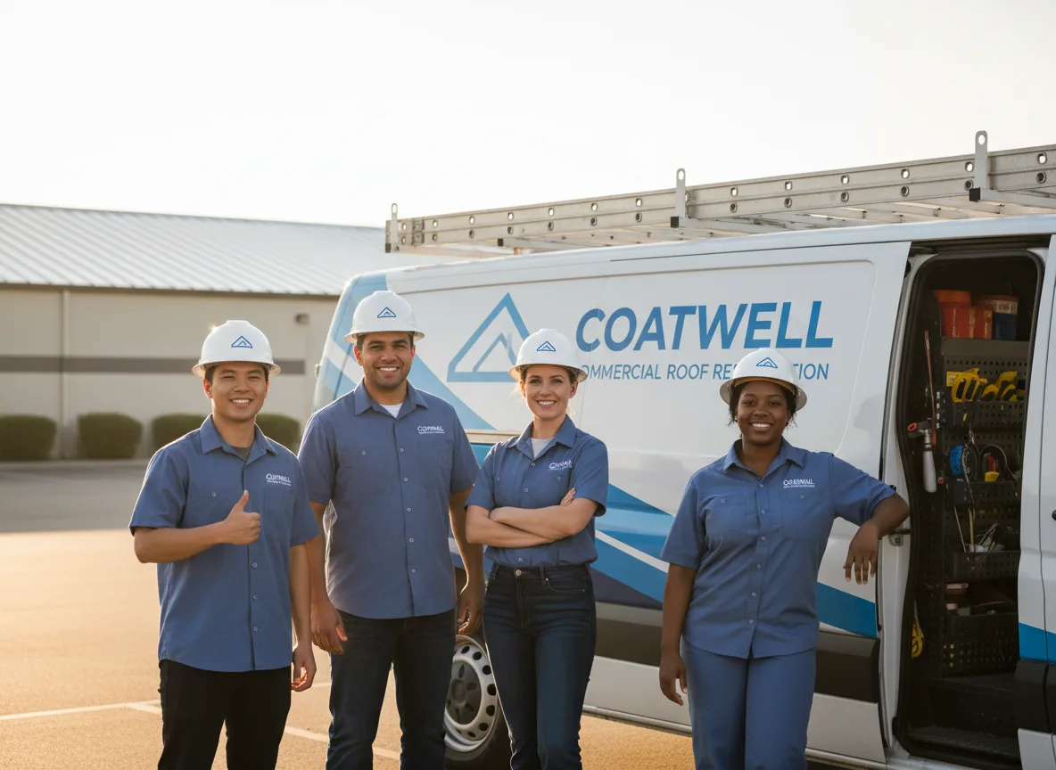 Commercial roof coating company in Stites, ID